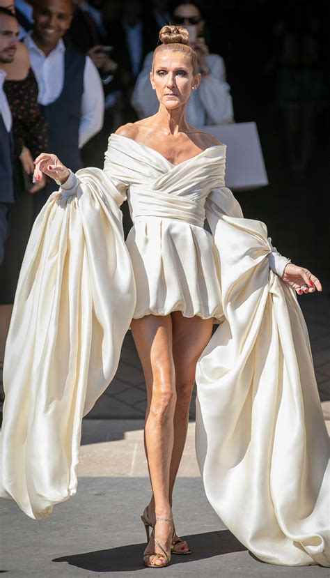 We Need to Talk About Céline Dion’s Fashion Week Outfits